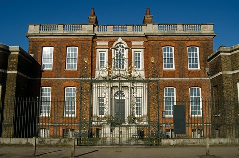 Blick auf das historische Rangerhaus mit Blick auf den Greenwich Park, Südost-London Dieses historische georgische Haus beherbergt heute die Wernher-Kunstsammlung