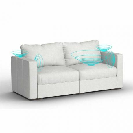 Sound + Ladesystem für Zweiersofas