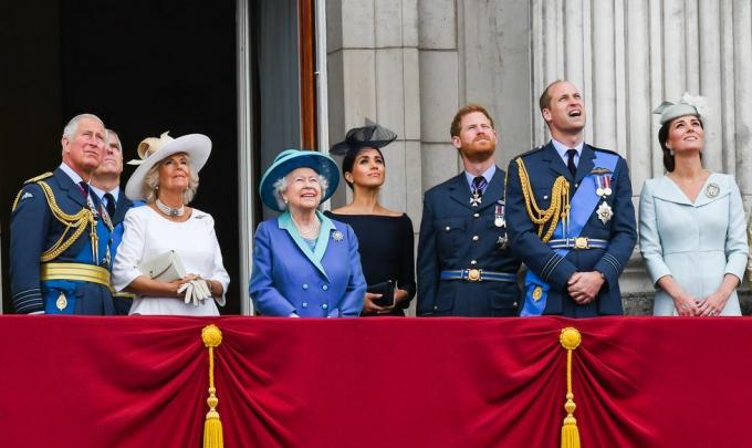 Balkon des Buckingham Palace