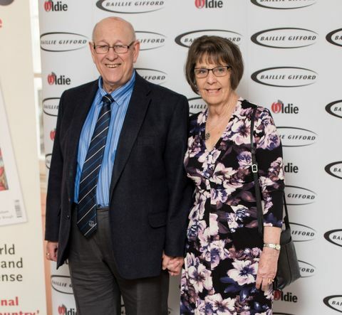 Gogglebox-Stars Leon und June Bernicoff bei den Oldie Of The Year Awards in London