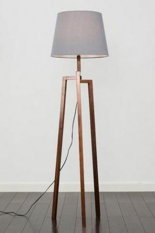 Augustus Stativ-Stehlampe aus dunklem Holz