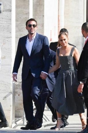 Jennifer Lopez und Ben Affleck heute beim Filmfestival von Venedig