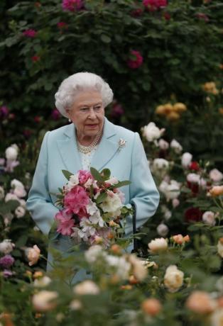 Queen Elizabeth II bei der Chelsea Flower Show am 23. Mai 2016