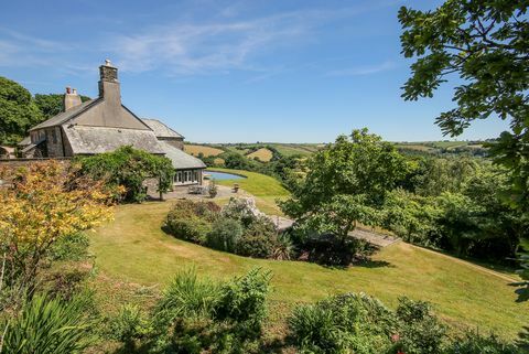 Penson Farm, Diptford, Totnes, Devon - Garten und Aussicht