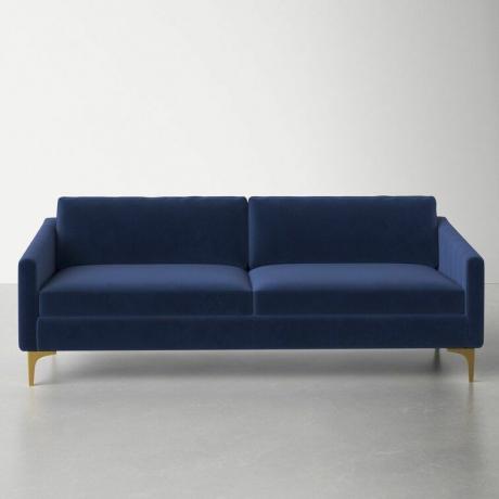 Perlgepolstertes Sofa