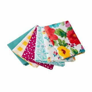 Das Pioneer Woman Breezy Blossoms Fabric Fat Quarter Bundle