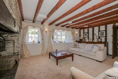 Penson Farm, Diptford, Totnes, Devon - Wohnzimmer