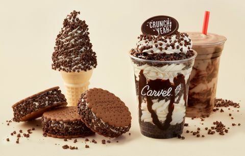 Carvel Crunchies Eiscreme Linie