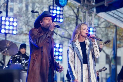 Heute im Bild Tim Mcgraw und Glaubenshügel am Freitag, den 17. November 2017 Foto von Nathan Congletonnbcu Foto Banknbcuniversal über Getty Images über Getty Images