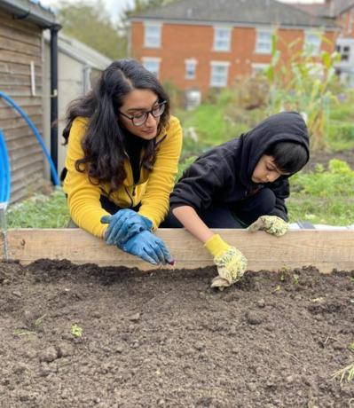 Schrebergarten des tausendjährigen Gärtners Kiran Growal