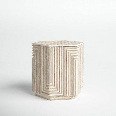 Keelah Wood Block Beistelltisch