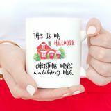 Stempel-Weihnachtsfilm-Tasse