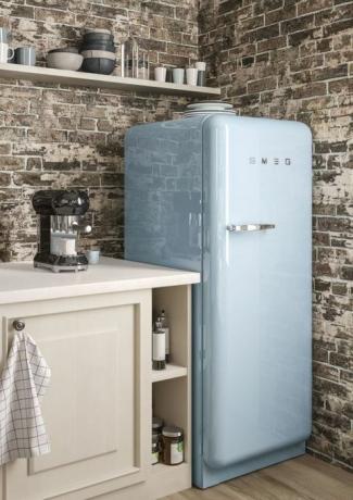 SMEG Pastellblau Kühlschrank