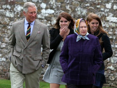 Die königliche Familie von Bord Die hebridische Prinzessin