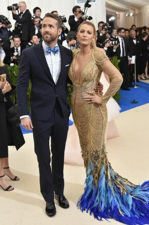 ryan reynolds und blake lebhaft bei der met gala 2017