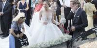 Victoria's Secret Model Hochzeitskleid