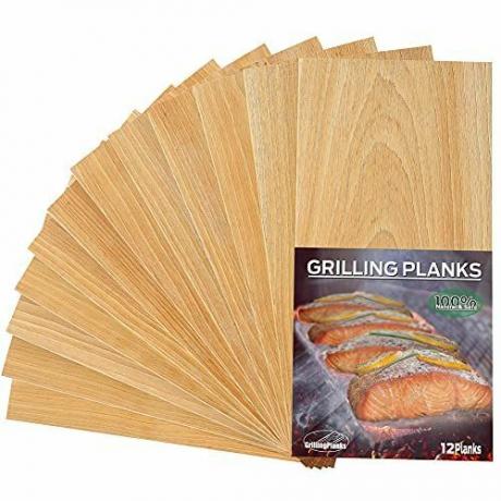 Zedernbretter zum Grillen, 12er-Pack 