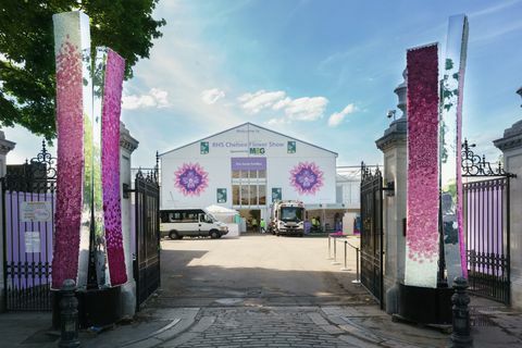 Bull Ring Gate bei Chelsea Flower Show Eingang