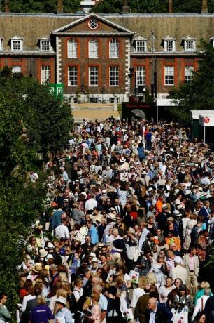 Menschenmassen besuchen die RHS Chelsea Flower Show am 21. Mai 2019 in London.