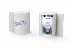 Charmin stellt auf der CES 2020 futuristische Toilettentechnologie vor, einschließlich Roboter zur Lieferung von Toilettenpapier