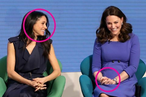 meghan markle und kate middleton lachen