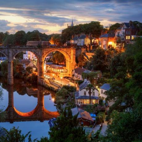 Brücke bei Knaresborough, Harrogate, North Yorkshire, England