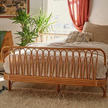 Canoga Doppelbett aus Rattan