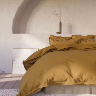 Bettbezug aus gewaschener Baumwolle