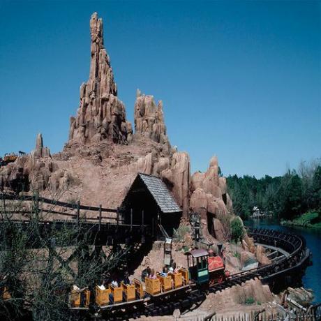 beste Disney-Fotos Disneyworld Thunder Mountain 1980