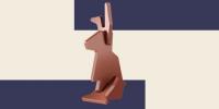 Ikea verkauft ein Flat Pack Chocolate Bunny für Ostern