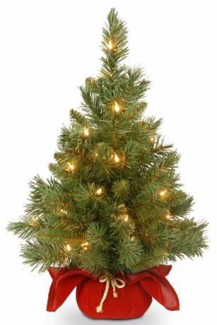 Mini beleuchteter künstlicher Weihnachtsbaum