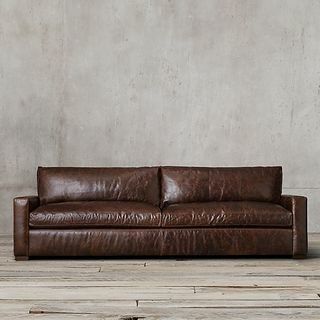 Maxwell Ledersofa [Tiefe: Classic 40 "