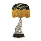 BAMBUSA Tilia Midnight Lampenschirm mit Cheetah Lampstand