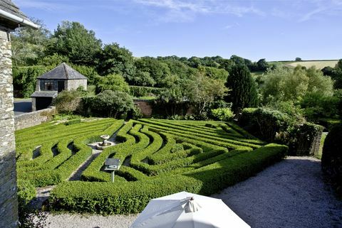 Ranscombe Manor, Herrenhaus mit acht Schlafzimmern und Gartenlabyrinth zum Verkauf in Kingsbridge, Devon