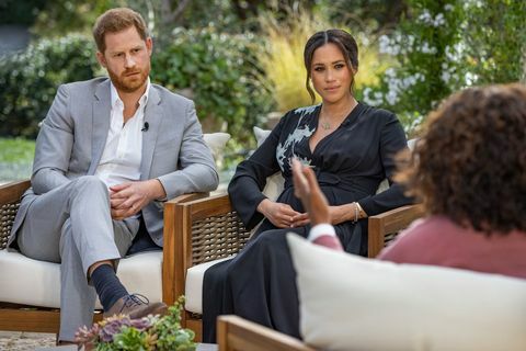 Meghan Harry Interview Stühle