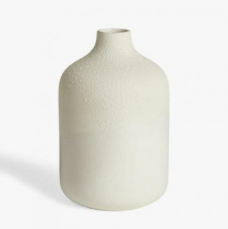 John Lewis and Partners Bilha-Vase in gebrochenem Weiß