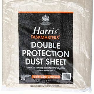 Harris Auftragnehmer, 12ft x 9ft Cotton Dustsheet