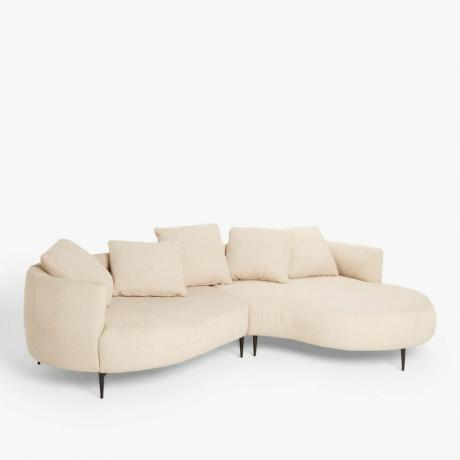 Rautengroßes 5-Sitzer RHF Chaise End Sofa