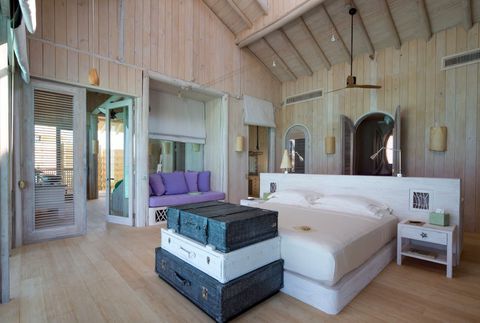 Schlafzimmer Villa, Malediven