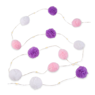 Pom-Pom-LED-Lichterketten