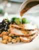 Butterflied Turkey mit Herb Glaze und Gravy Recipe