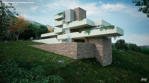 frank lloyd wright rendert virtuelle unbebaute häuser