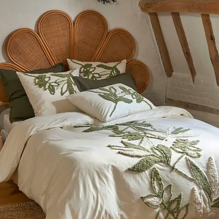 Piana Tufted Foliage Bettbezug aus 100 % Baumwolle