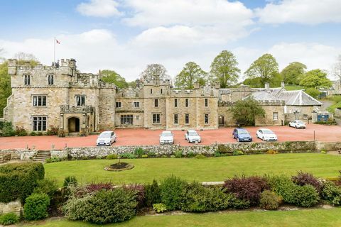 Otterburn Schloss, Northumberland, volles Äußeres