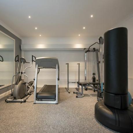 Garagenumbauideen Heimfitnessstudio