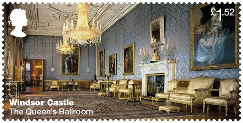 Windsor Castle Royal Mail Briefmarken