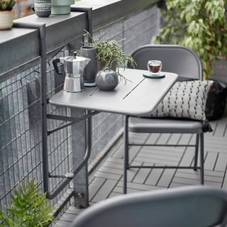 2-Sitzer Balkon Bistro Set