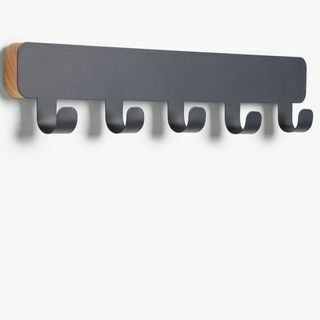 Haus von John Lewis Metal Rubberised Coat Rack