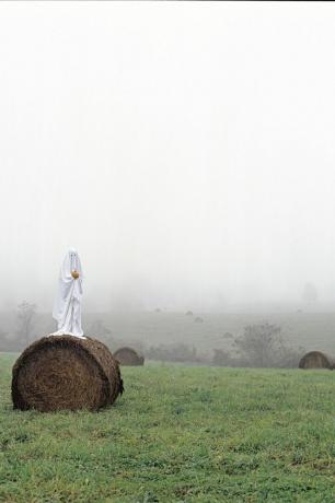 gruseliger Geist im Feld