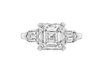 Asscher Cut Ring Betteridge